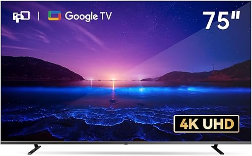 Vista 10 de FPD - Televisión inteligente Smart TV Google TV de 55 pulgadas, 4K UHD con Google Play y Google Cast integrados, HDR 10, Dolby Vision Dolby Atmos