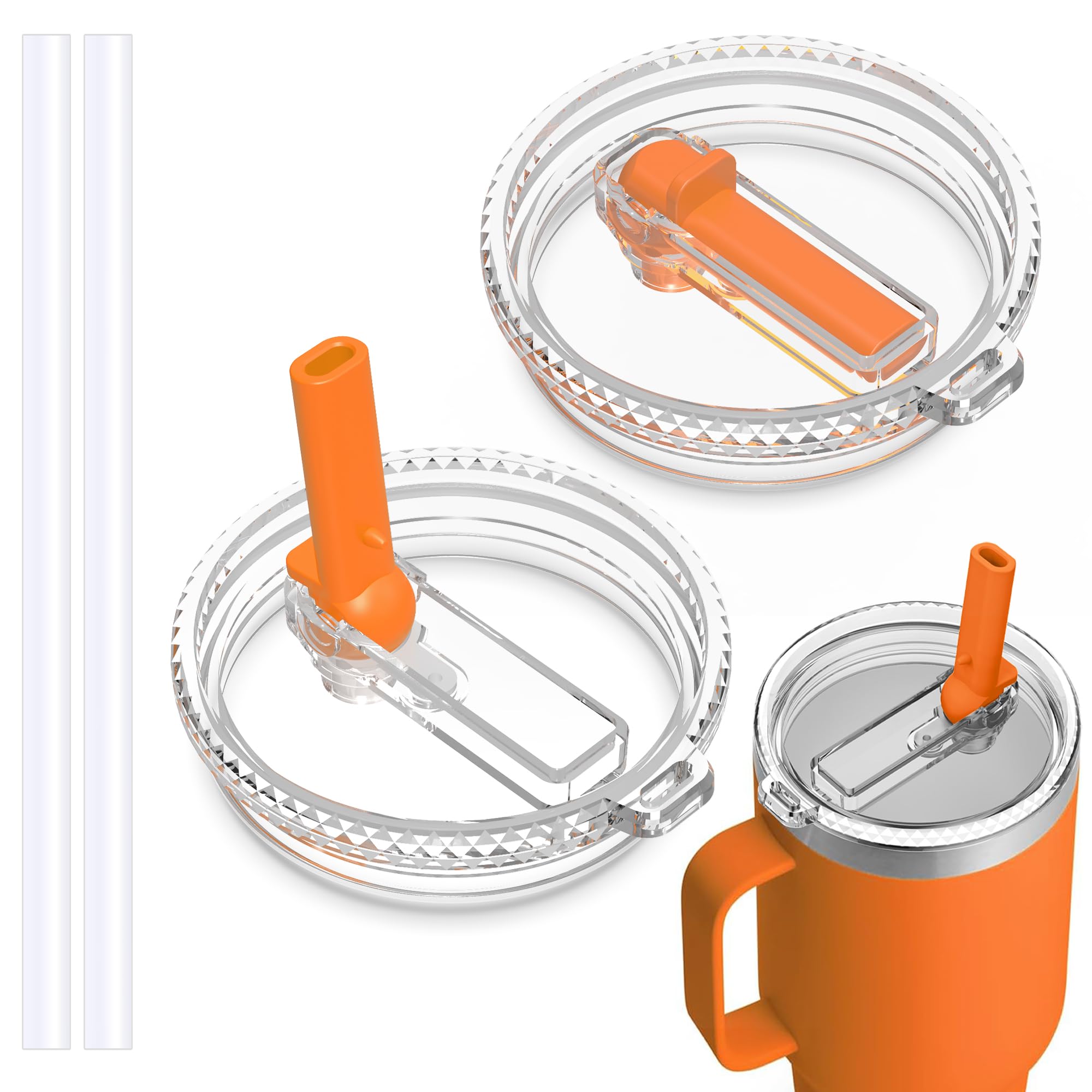 HAILIWEI 30 oz Straw Leak Proof Lid for YETI, Tumbler Lid for Yeti Rambler 30/32 oz Tumbler,26/35/42 oz Straw Mug,and Hydro Flask 32/40oz Travel