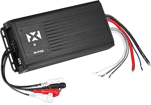 Miniatura 5 de NVX MVPA2 - Amplificador compacto impermeable IPX67 de 1200W de pico (600W RMS) de 2 canales de la serie Marine-V de clase micro D para