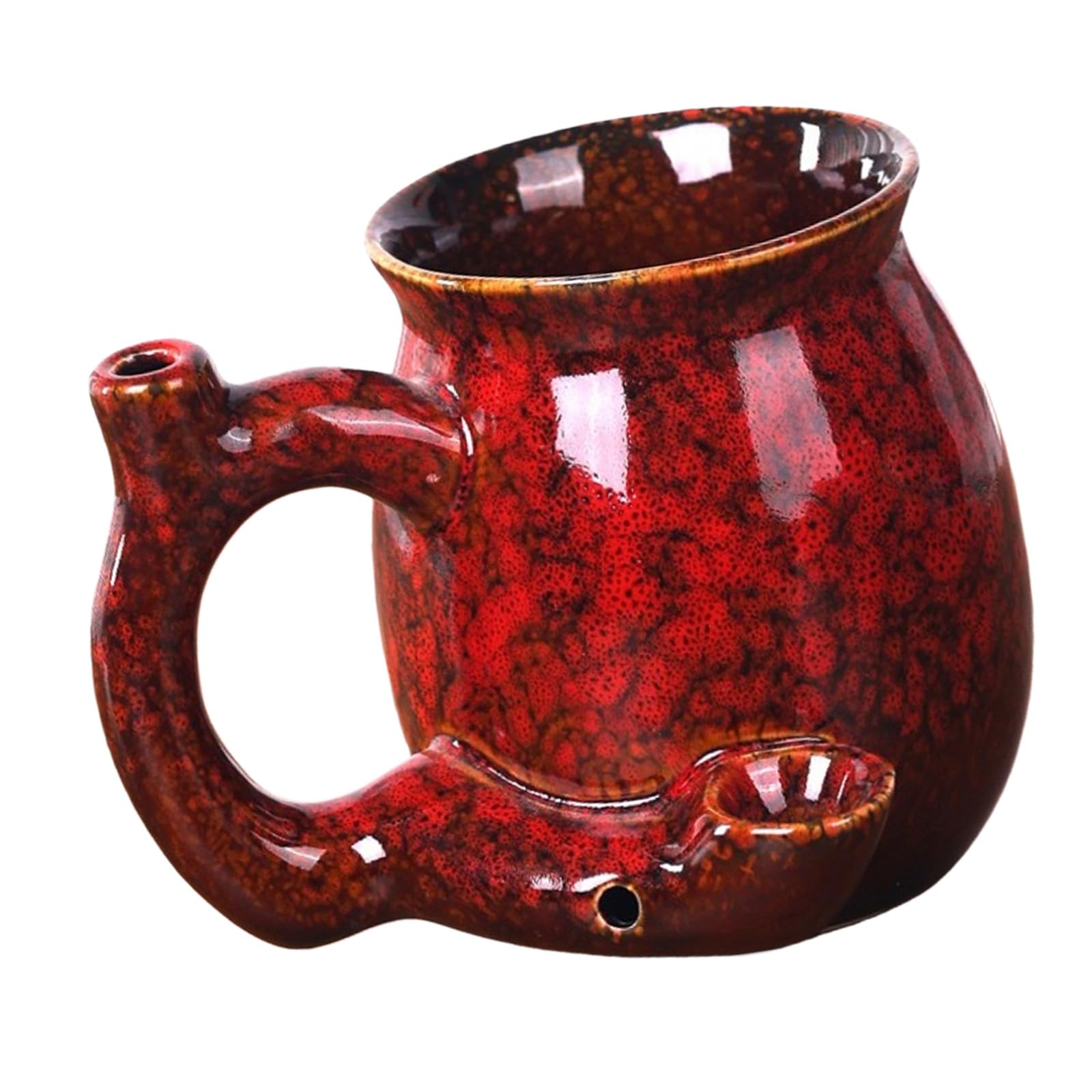 Tsophreniq Glaze Ceramic Coffee Pots Mug Milk Cup Creative Novelty Water Cups Homes Kitchen Container for Comfortable Drinking Homes Kitchen Container