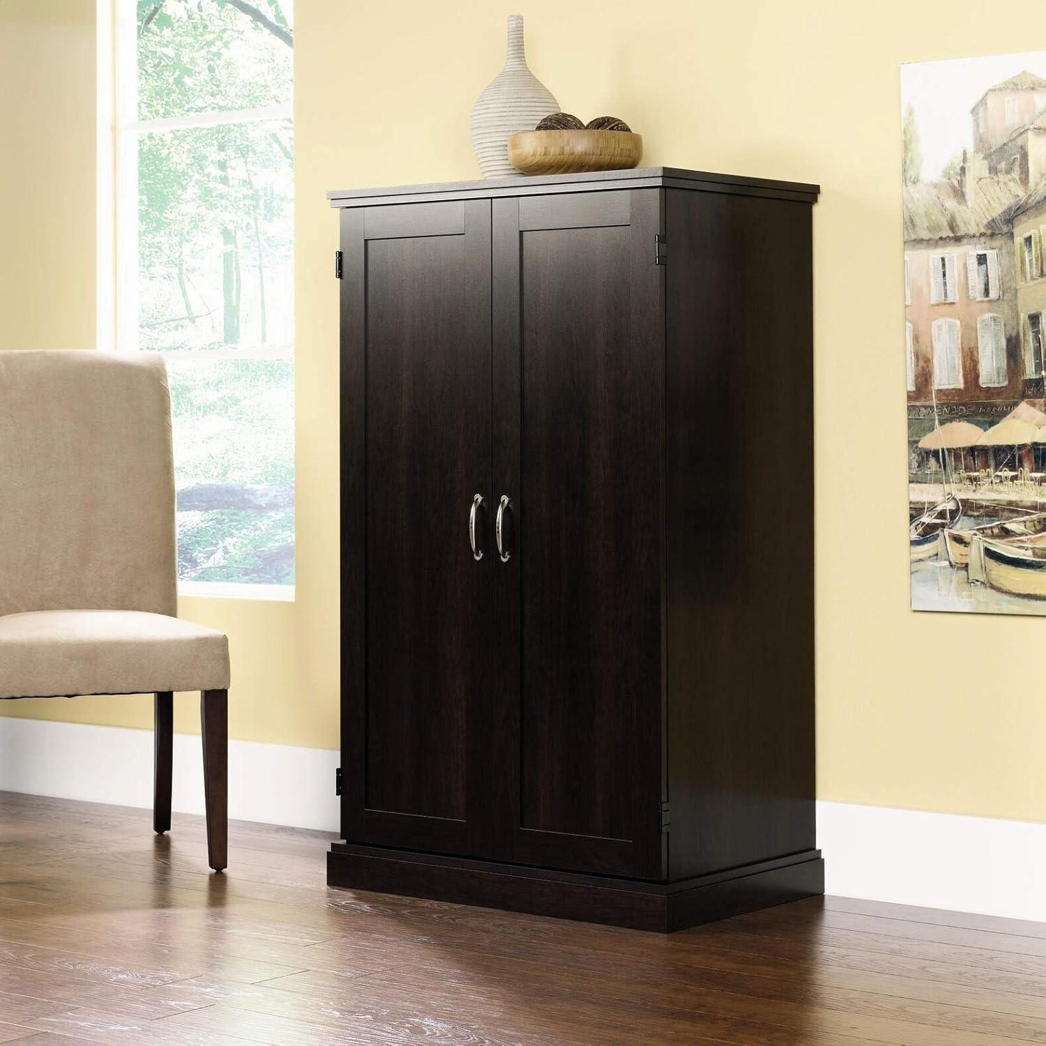 Abigail Armoire Desk, Adult Assembly Required Yes, Overall