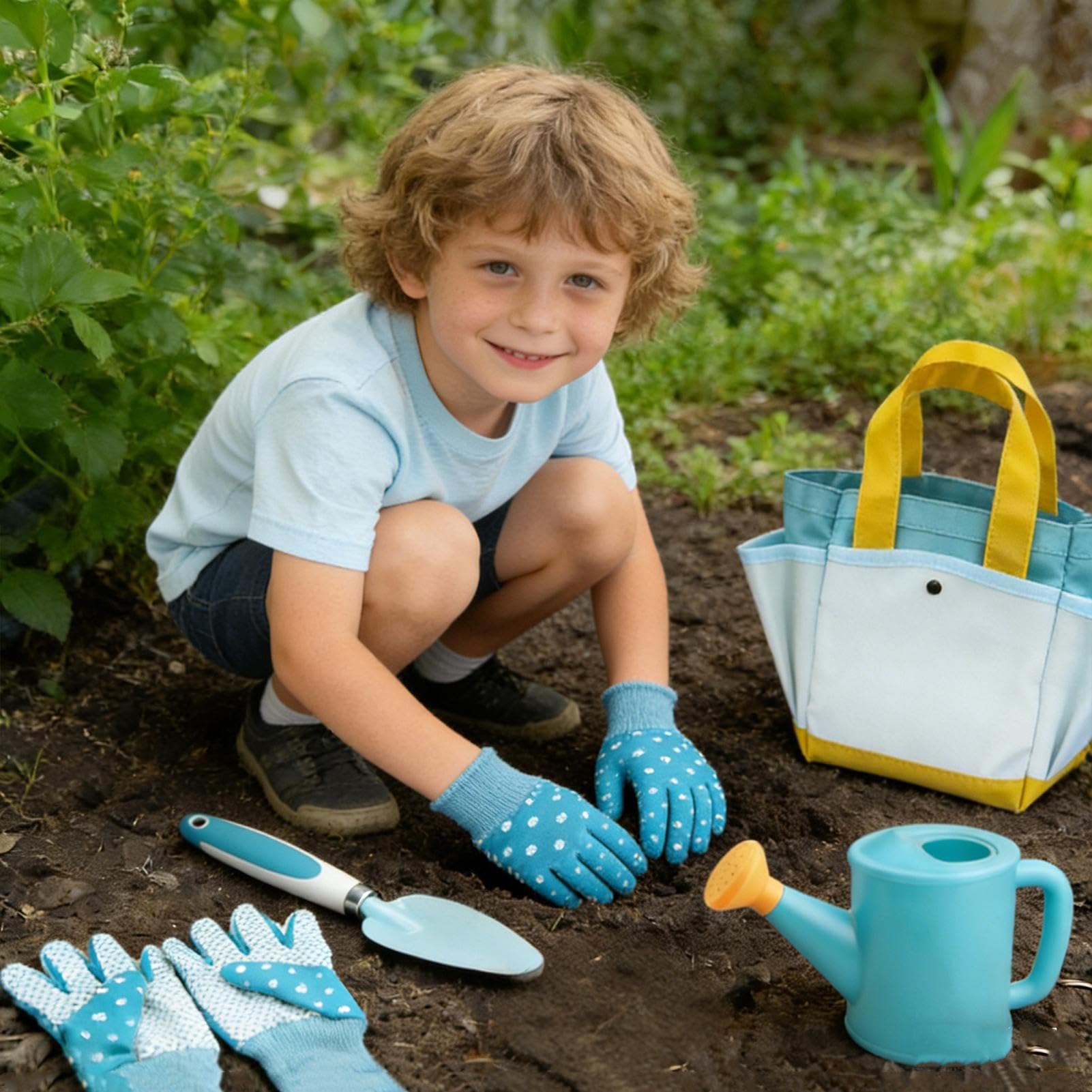 Amazon.co.jp: Gardening Tools Kit for Kids Gardening Play Set for