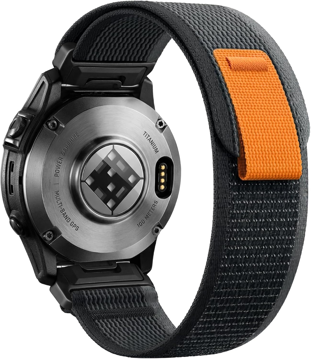 22mm Quickfit Nylon Loop Compatible with Garmin Fenix 7 6 5 Watch Band/Fenix 8 47mm Band/Fenix E 47mm/Fenix 5 Plus/Fenix 6 Pro/Fenix 7 Pro/Forerunner 955 965 945 935