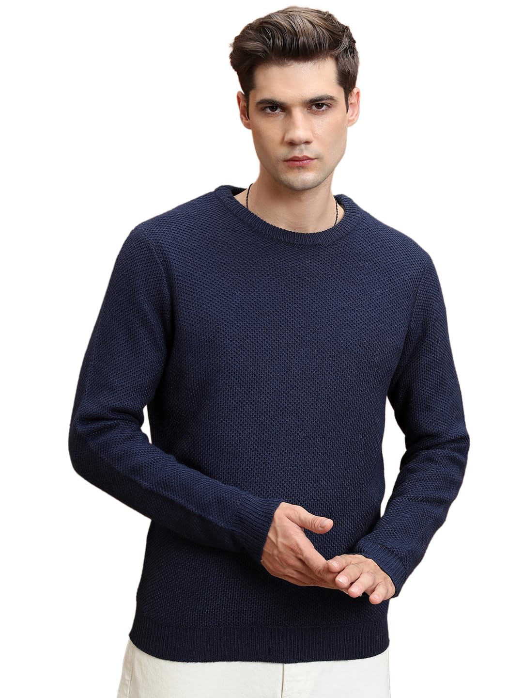 Men's Acrylic HLSW000037 Sweater-image-45