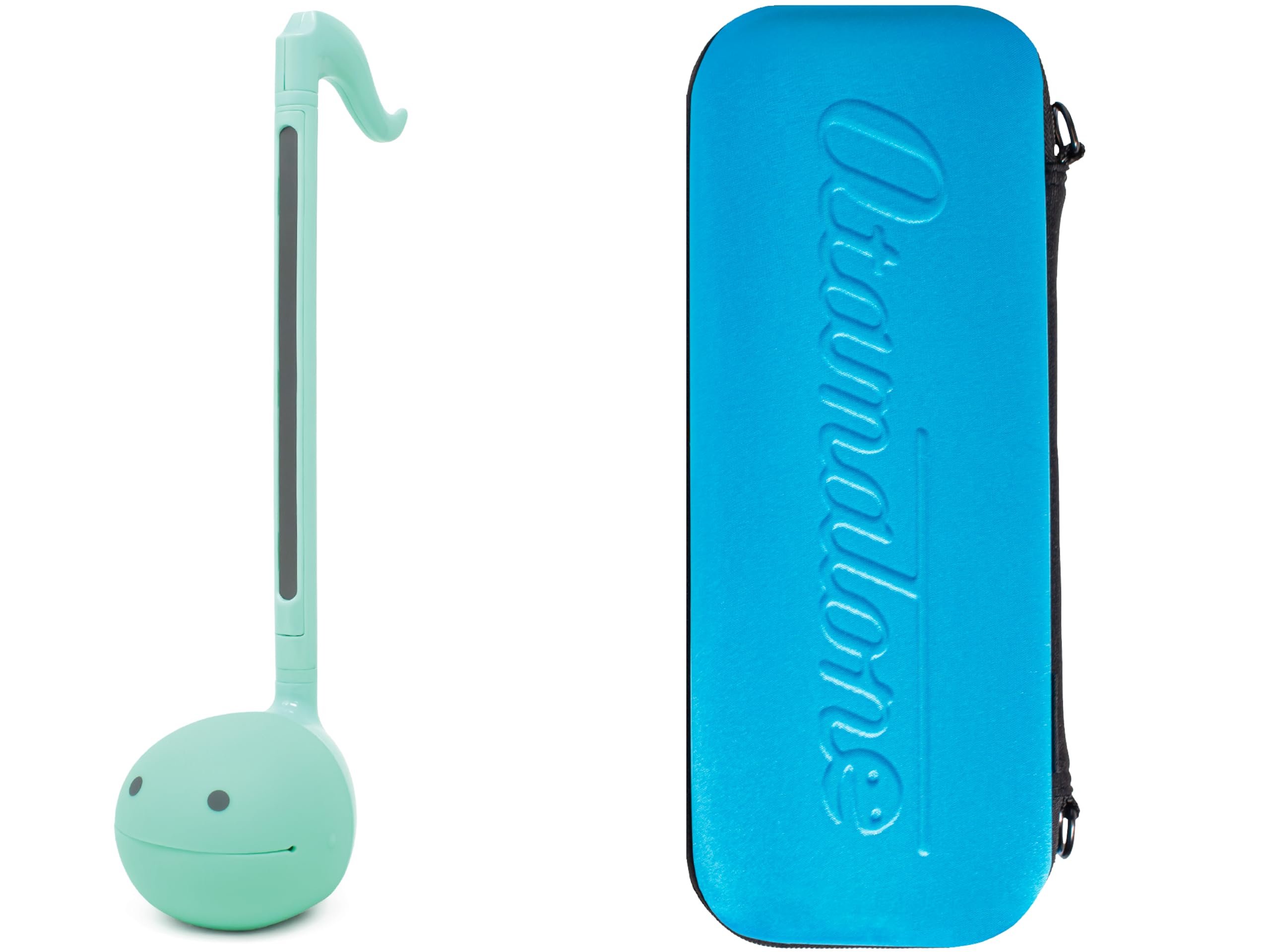 Amazon.com: Otamatone Regular [Mint] and Matte Case [Blue] Bundle