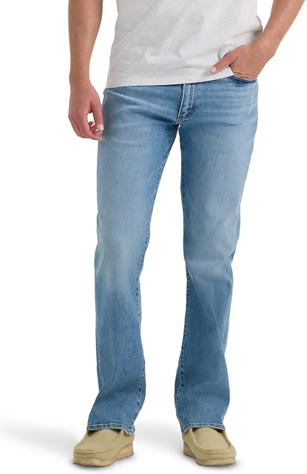 Calça jeans masculina Extreme Motion Straight Taper