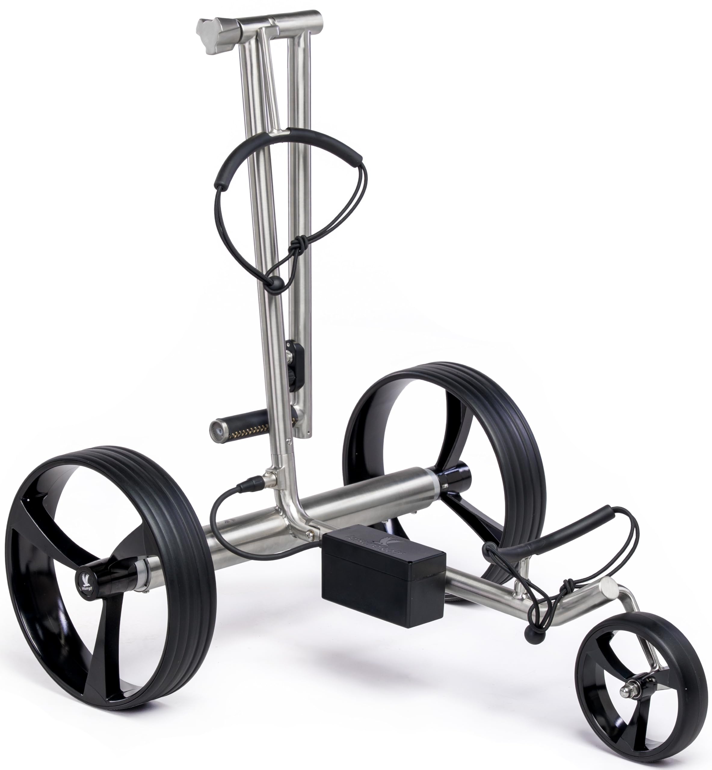 Leisure Golf Elektro Golftrolley Taurus Hybrid Gebürstet inkl. Zubehörpaket