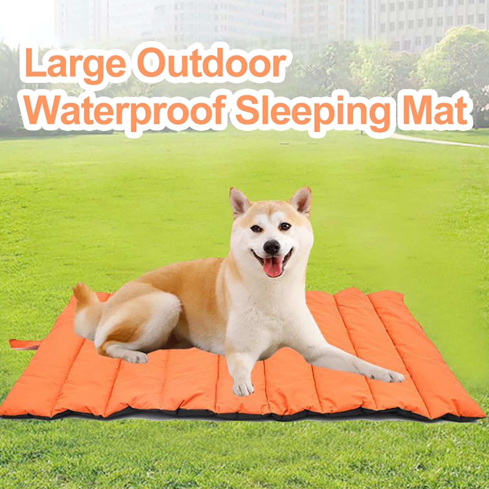 ZJchao Cooling Mat for Dogs and Cat Outdoor Dog Bed Cooling Mat Portable Pet Camping Bed for Dogs Cats for Car Crate Sofa also For Indoor Outdoor Camping Travel - Image 2