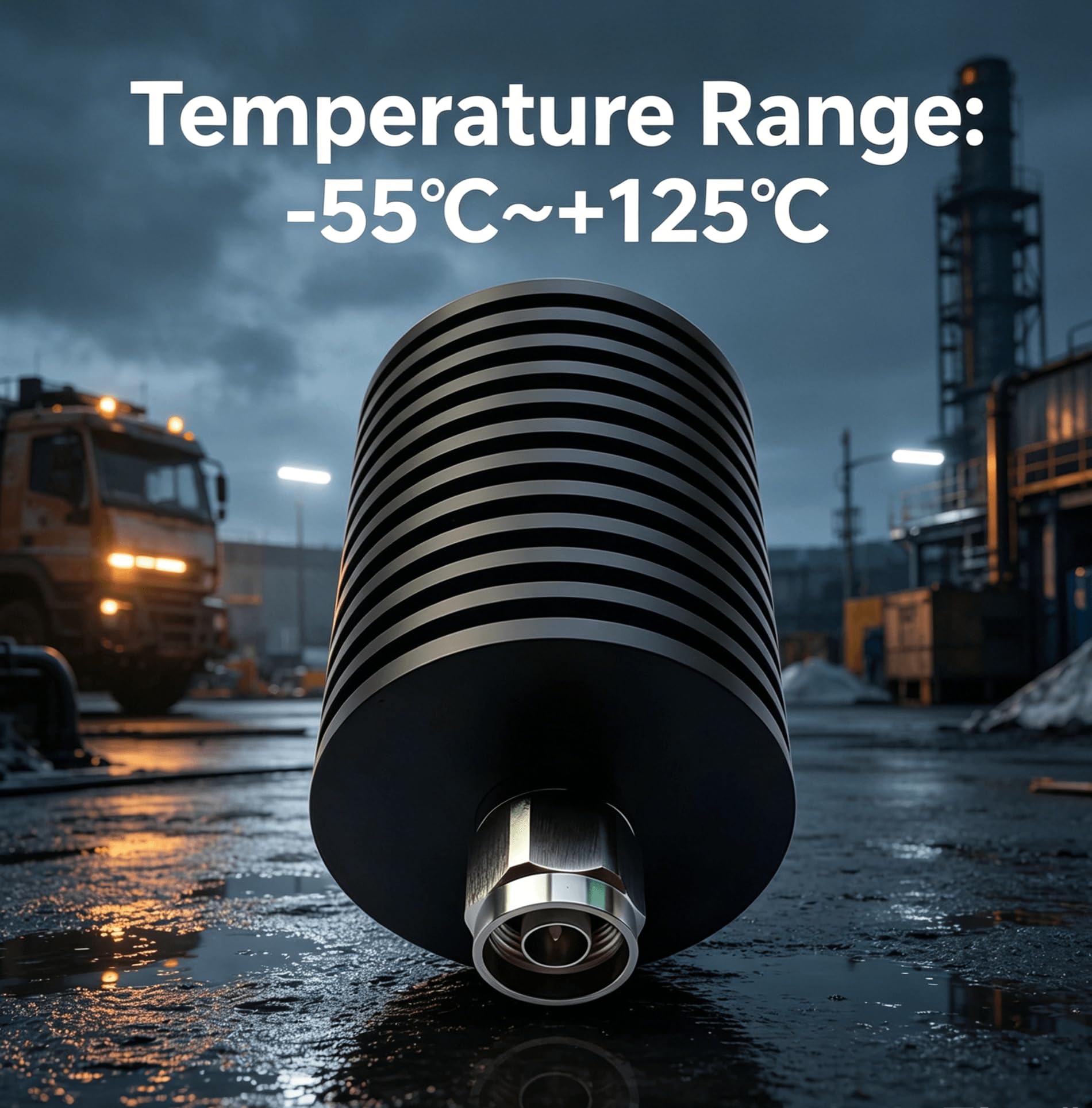 BECEN 100W N-Type Dummylast, 50 ohm DC~3GHz RF Dummy Load für Funkamateur und Labortests | 100W N Male Dummylast DC~to 3GHz 50 Ohm low VSWR Microwave Components für Funkamateur, Electrical Testing Equipment