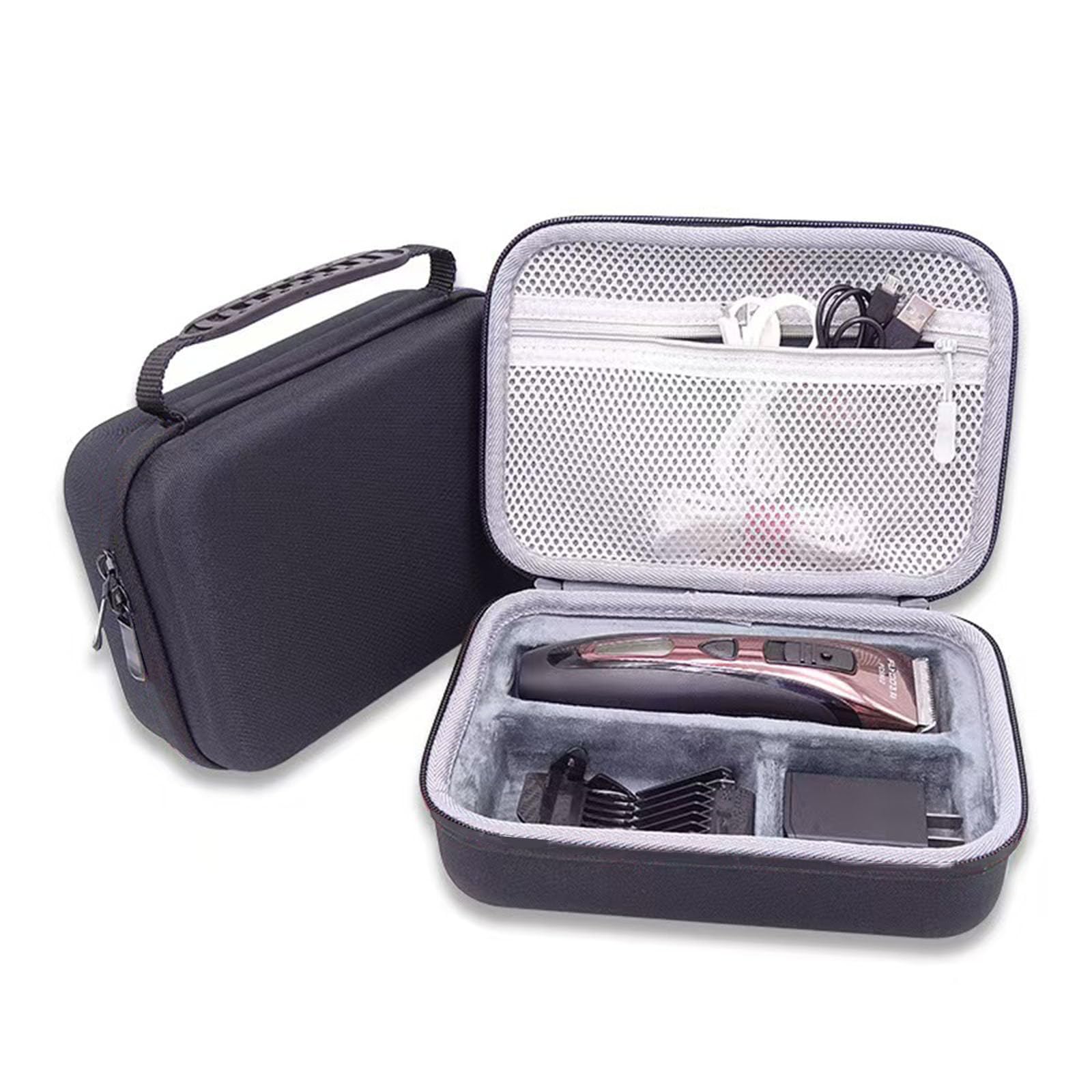 Travel Men's Electric Beard Trimmer Case Body Hair Groomer Shaver Organizer Pouch Fit for Philips Norelco Bodygroom 7000/ 5000 Series, Multigroom Series 3000/5000/70000/9000, Grooming Kits Storage Bag-image-46