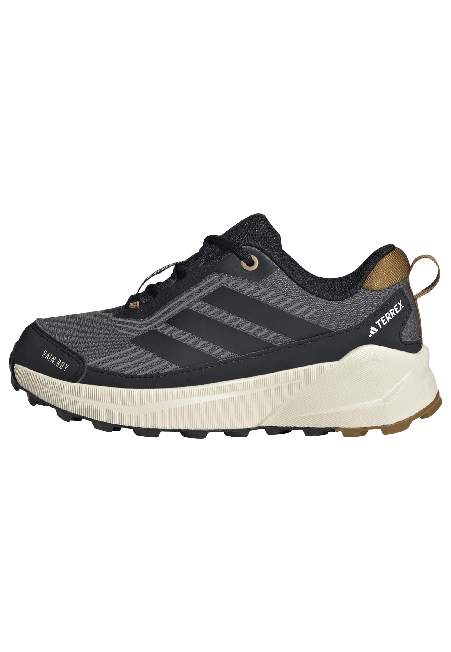 Adidas Boys Grey Kids' Trailmaker Waterproof Hiking Shoes in Size 4, Sports Direct