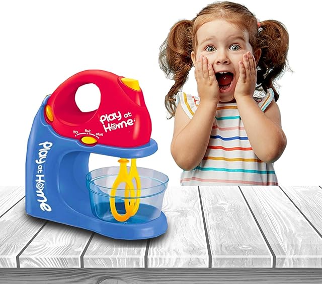 koolbitz Kidoloop Children Pretend Play Happy family Mixture Blender Set Battery Operated