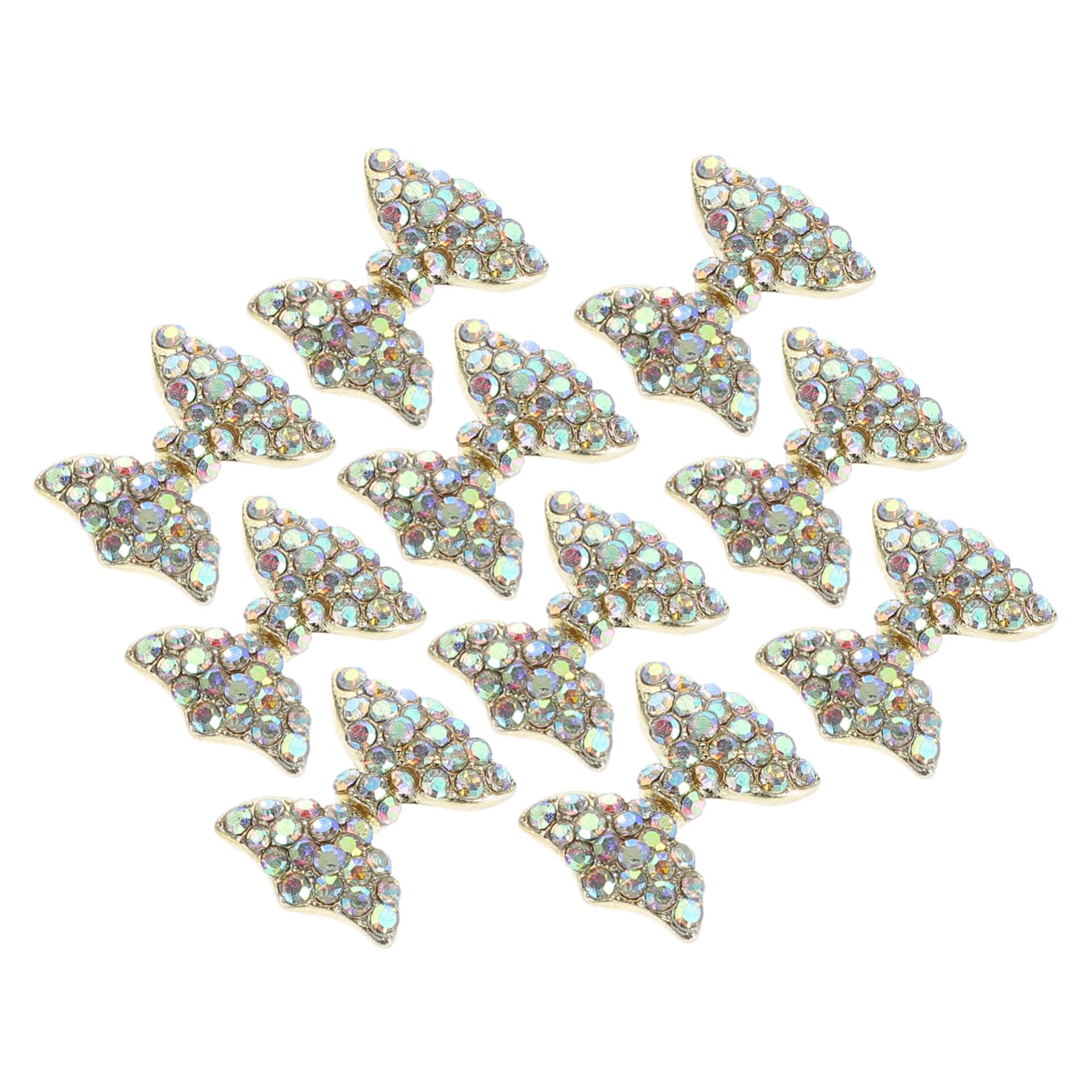 Ipetboom 50pièces Décorations De Manucure Avec Motif De Noeud Accessoires Nail Art Pour Diy Ongles