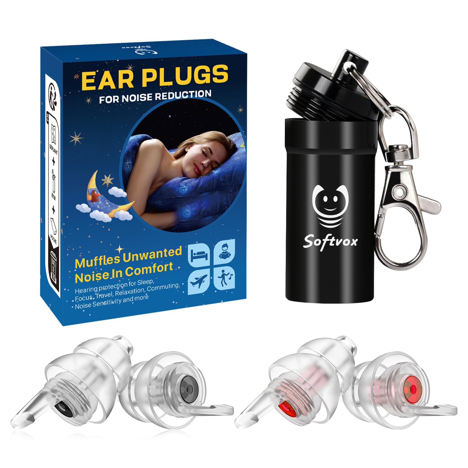 softvox Silicone Ear Plugs