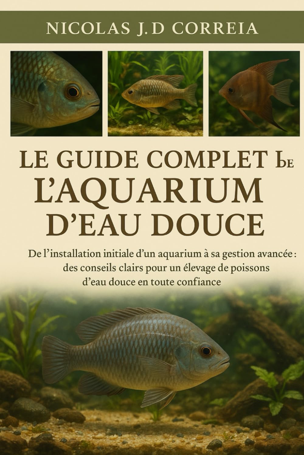 LE GUIDE COMPLET DE L'AQUARIUM D'EAU DOUCE: De l'installation initiale d'un aquarium à sa gestion avancée : des conseils clairs pour un élevage de poissons d'eau douce en toute confiance