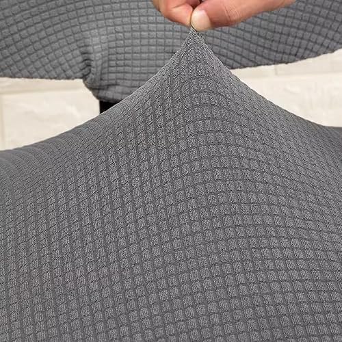 Miniatura 7 de Yikko Funda para silla de oficina, funda de asiento para silla de escritorio, funda elástica para silla de computadora, súper ajuste, elastano