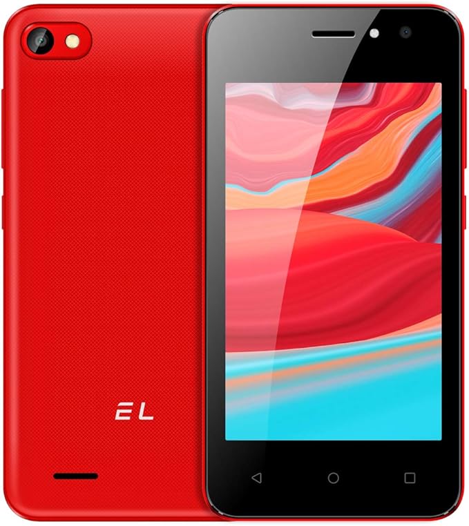 Amazon E L W40 Simフリースマートフォン デュアルsimカード 3g 4インチ 大画面 16 9 ディスプレイ Android 6 0 Mtk6580m クアッドコア 1 3ghz フロント2mpカメラ リア2mpカメラ 4gb Rom 512mb Ram 32gbまでサポートする バッテリー 1500mah ロック 解除 レッド