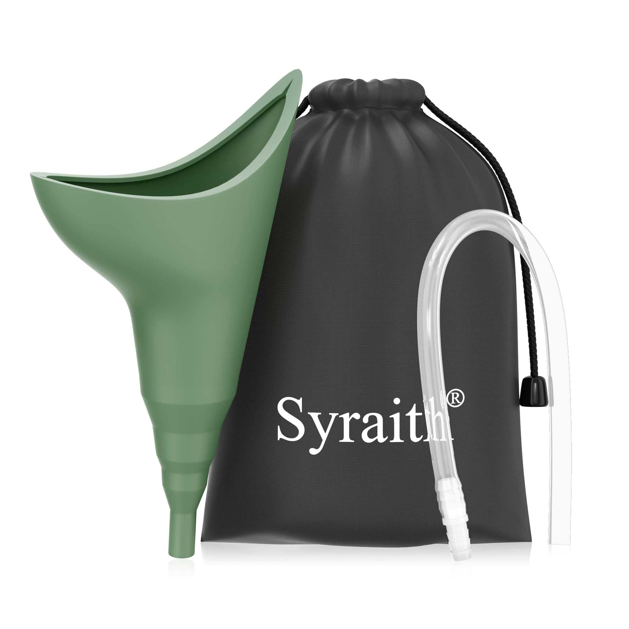 Urinoir Pliable Silicone Pour Femme (et Homme) - Entonnoir Portable De Voyage, Camping - Réutilisable