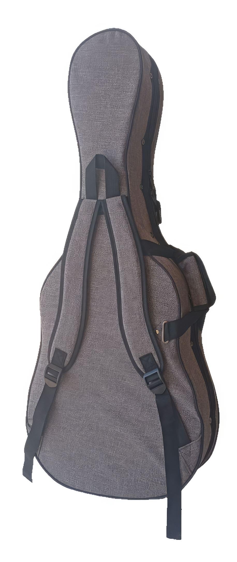 cibeles Estuche Guitarra Clásica Superior, Foam, (Gris Claro)