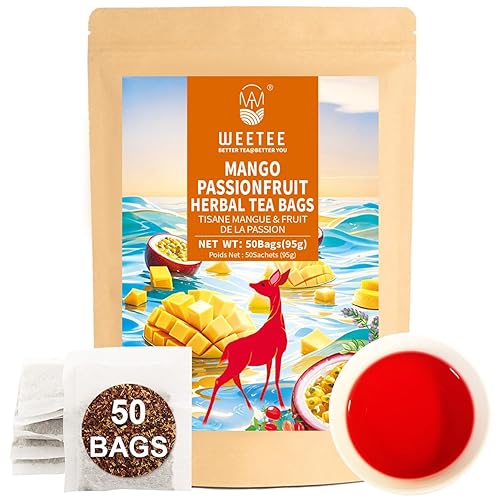 Miniatura 36 de Bolsas de Té de Hoja y Raíz de Diente de León WT WEETEE, Mezcla 100% Pura de Hoja de Diente de León y Raíz Tostada de Diente de León, Té Herbal