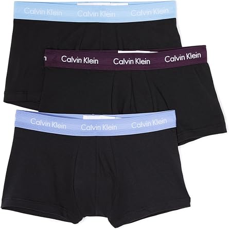 Calvin Klein Men's Cotton Stretch Multipack Low Rise Trunks Trunks pack of 3