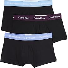 Calvin Klein Men's Cotton Stretch Multipack Low Rise Trunks Trunks pack of 3