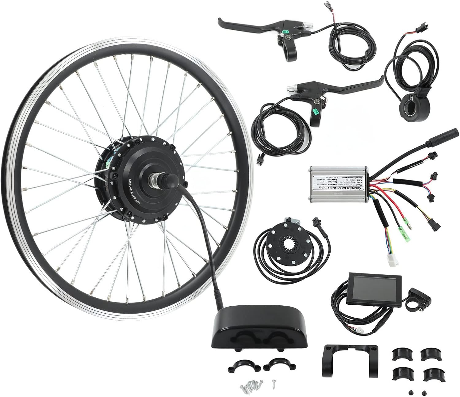 Buy RTLR Wheel Hub Motor Kit, Light and Quiet Electric Bike Conversion Kit 15A Controls for