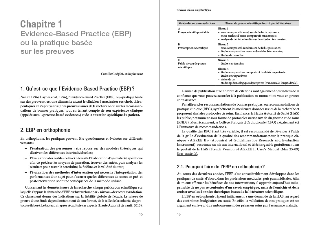 Sclérose latérale amyotrophique: Prise en soins orthophonique