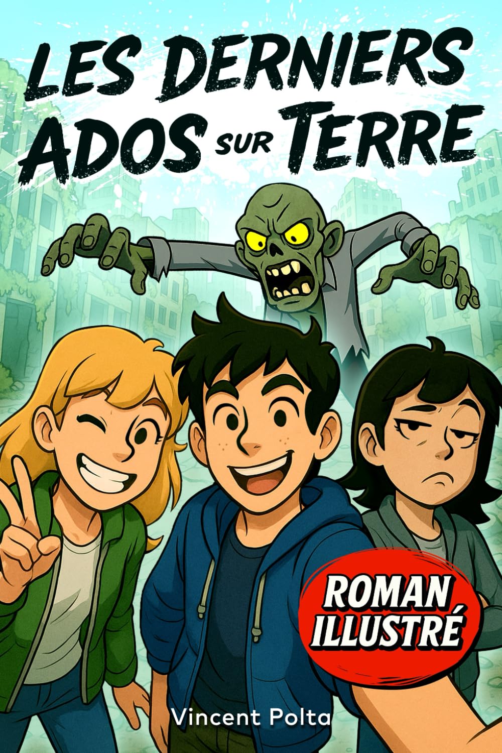 Polta LES DERNIERS ADOS SUR TERRE Roman illustré