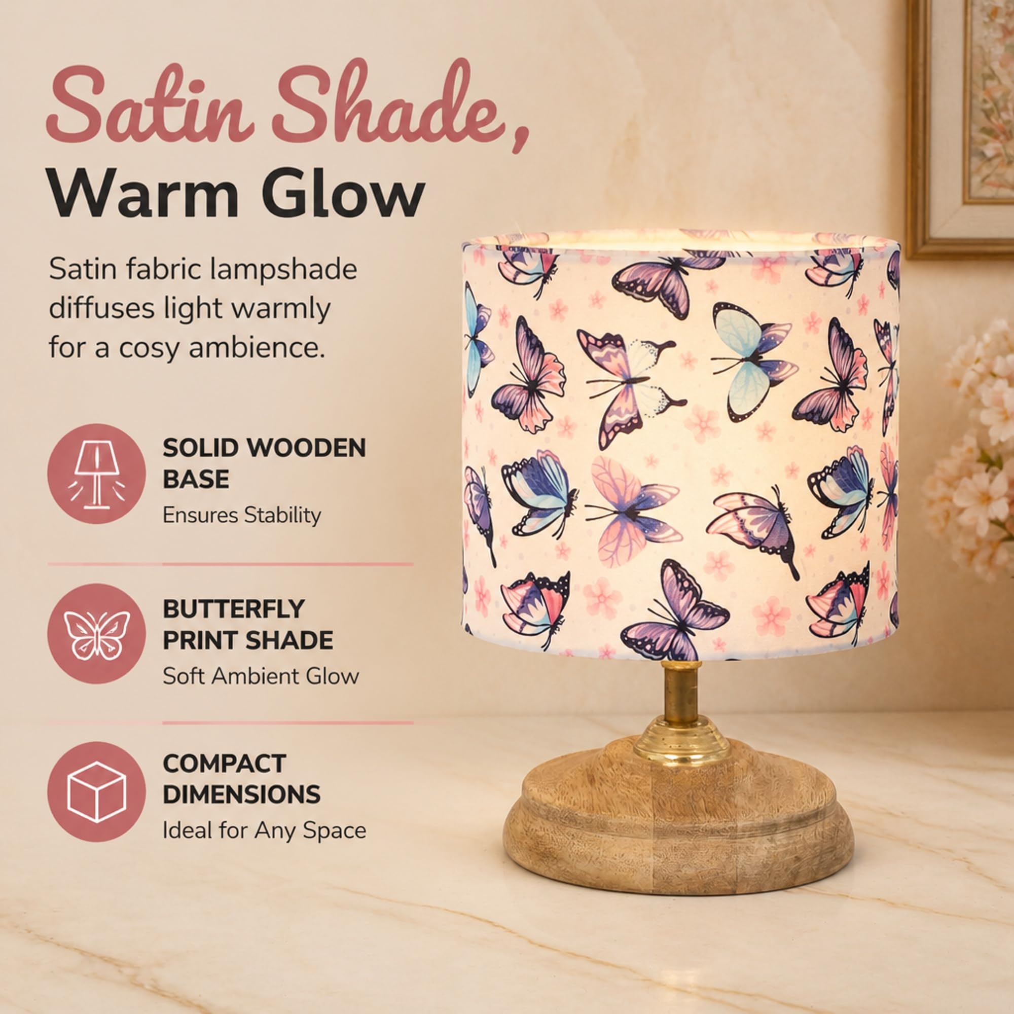 Tu Casa Butterfly Table Lamp - Warm Lighting -5 Tu Casa Butterfly Table Lamp - Warm Lighting -5
