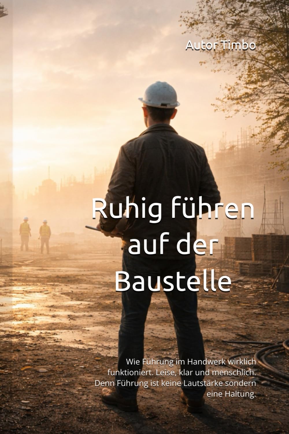 Ruhig führen auf der Baustelle: Wie Führung im Handwerk wirklich funktioniert. Leise, klar und menschlich. Denn Führung ist keine Lautstärke sondern eine Haltung. (Realität Baustelle)