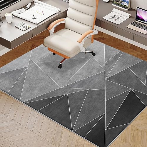 Miniatura 8 de Tapete para silla para suelo de madera dura, 36 x 48 pulgadas, tapete de escritorio con ruedas, alfombra de oficina -2.65 libras, alfombra de silla