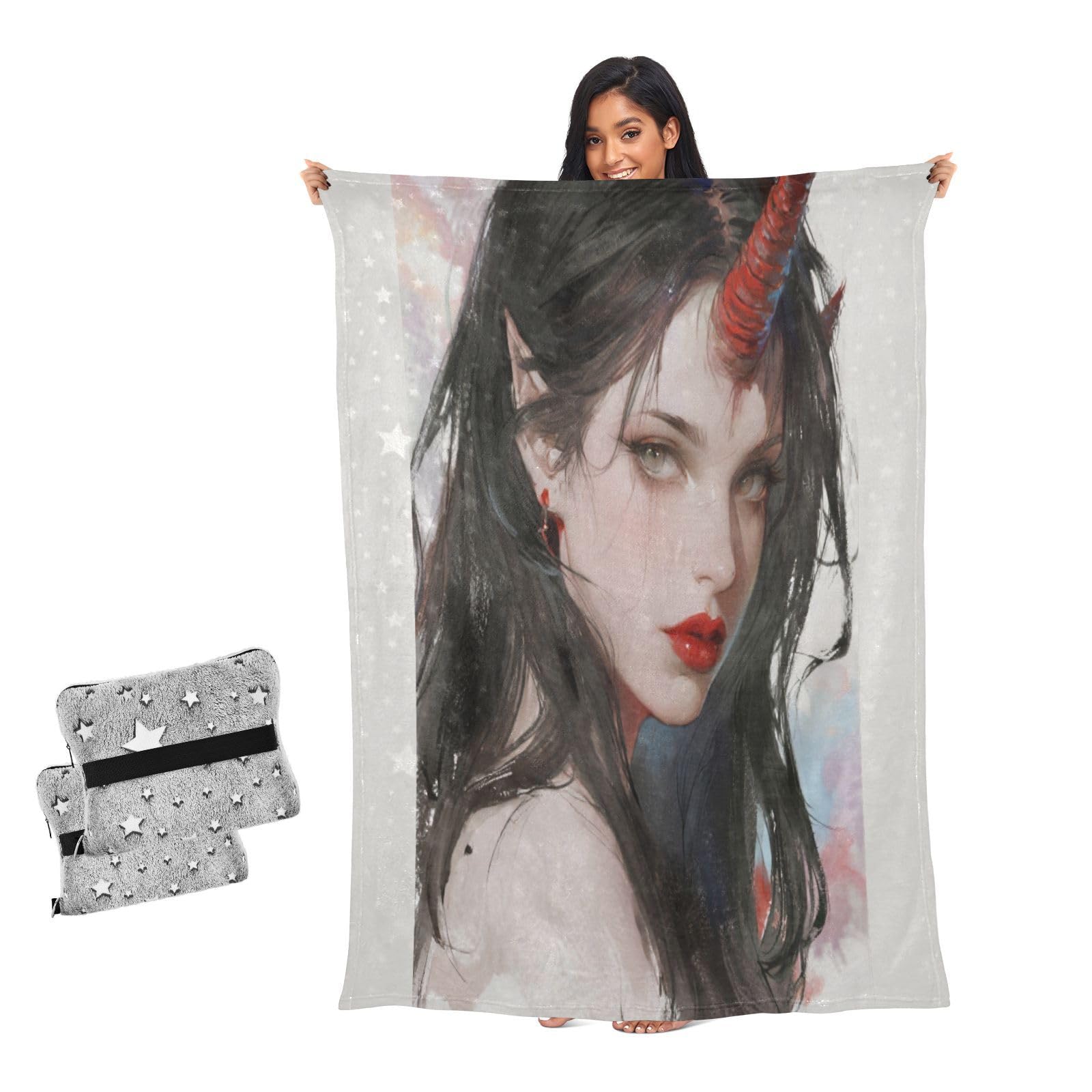 Couverture diable sexy adulte le cadeau original idéal pour homme et femme