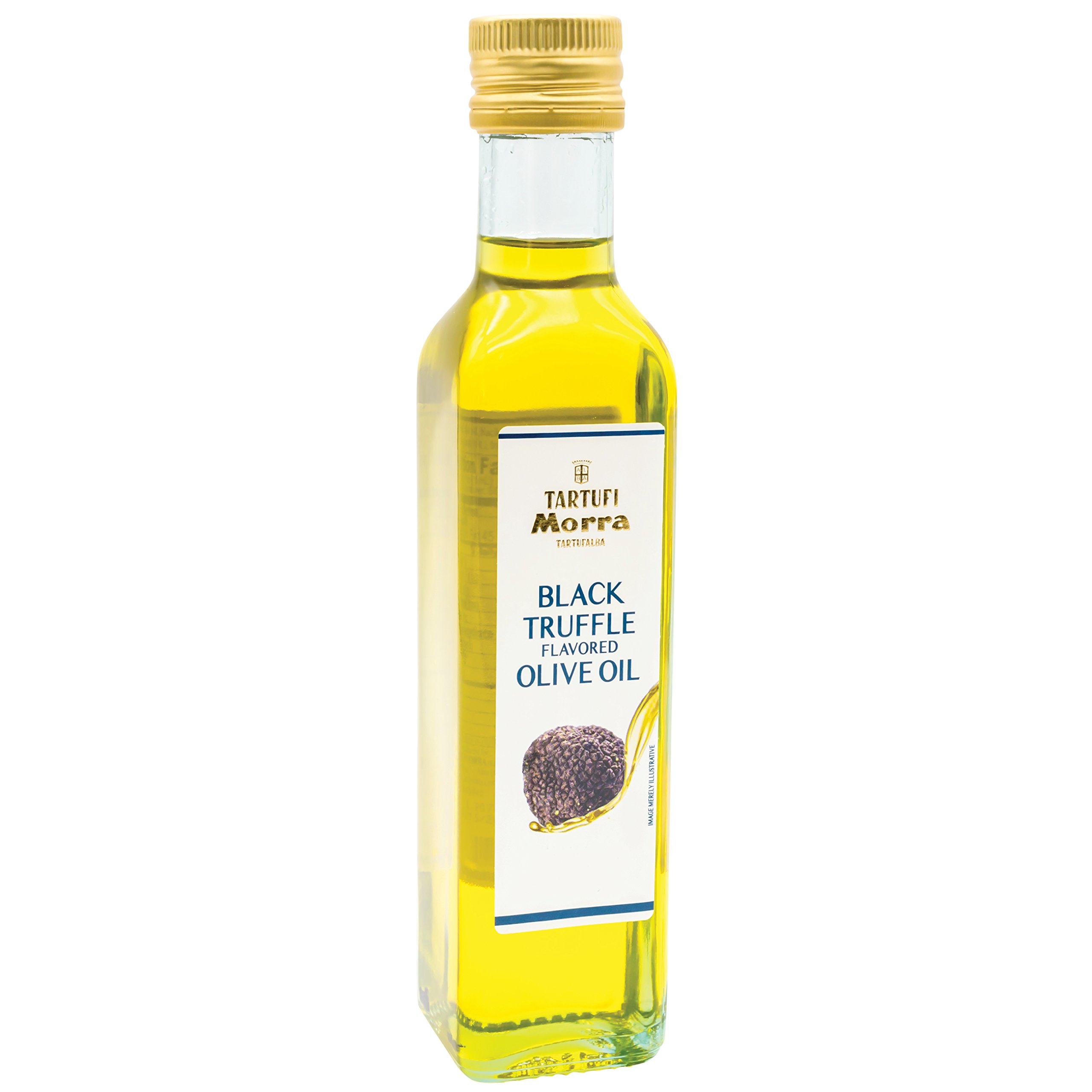 Italian Black Truffle Flavored Oil Tartufi MORRA from Alba Gocce Di