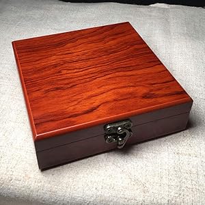 Wooden box,wooden jewelry box,wooden box with hinged lid, decorative box storage box with lid,wooden storage box,storage box with lock,suitable for gifts,beads,jade, bracelets,necklaces,small items,