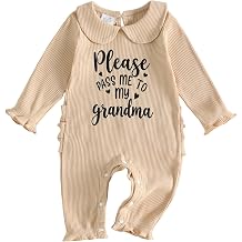 Baby Girl Romper Please Pass Me To My Grandma Long Sleeve Outfit