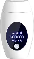 Depilador Definitivo Laser Luz Pulsada 600000, Removedor Indolor de Cabelos com Flash Profissional Permanente (BRANCO Falshes 120w)