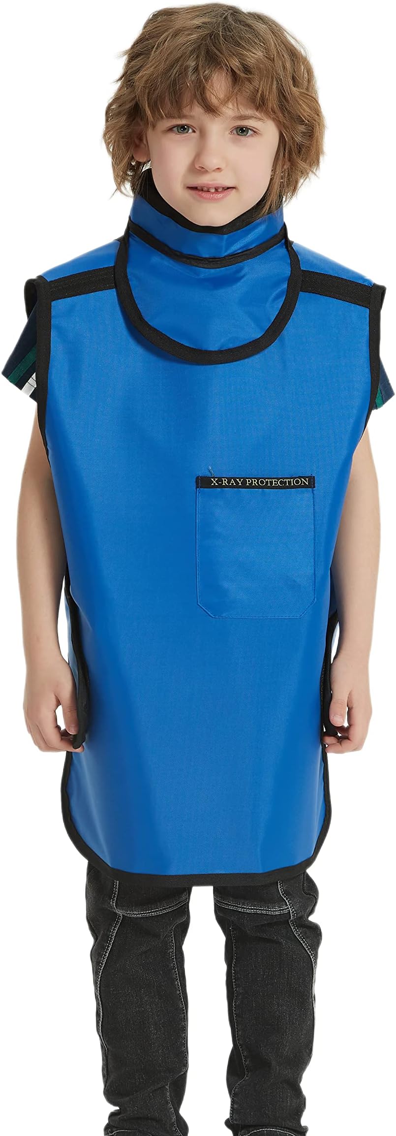 0.5mmpb Xray Lead Apron for Xray with Thyroid Shield Collar,Lead Gown,Dental Xray Shield