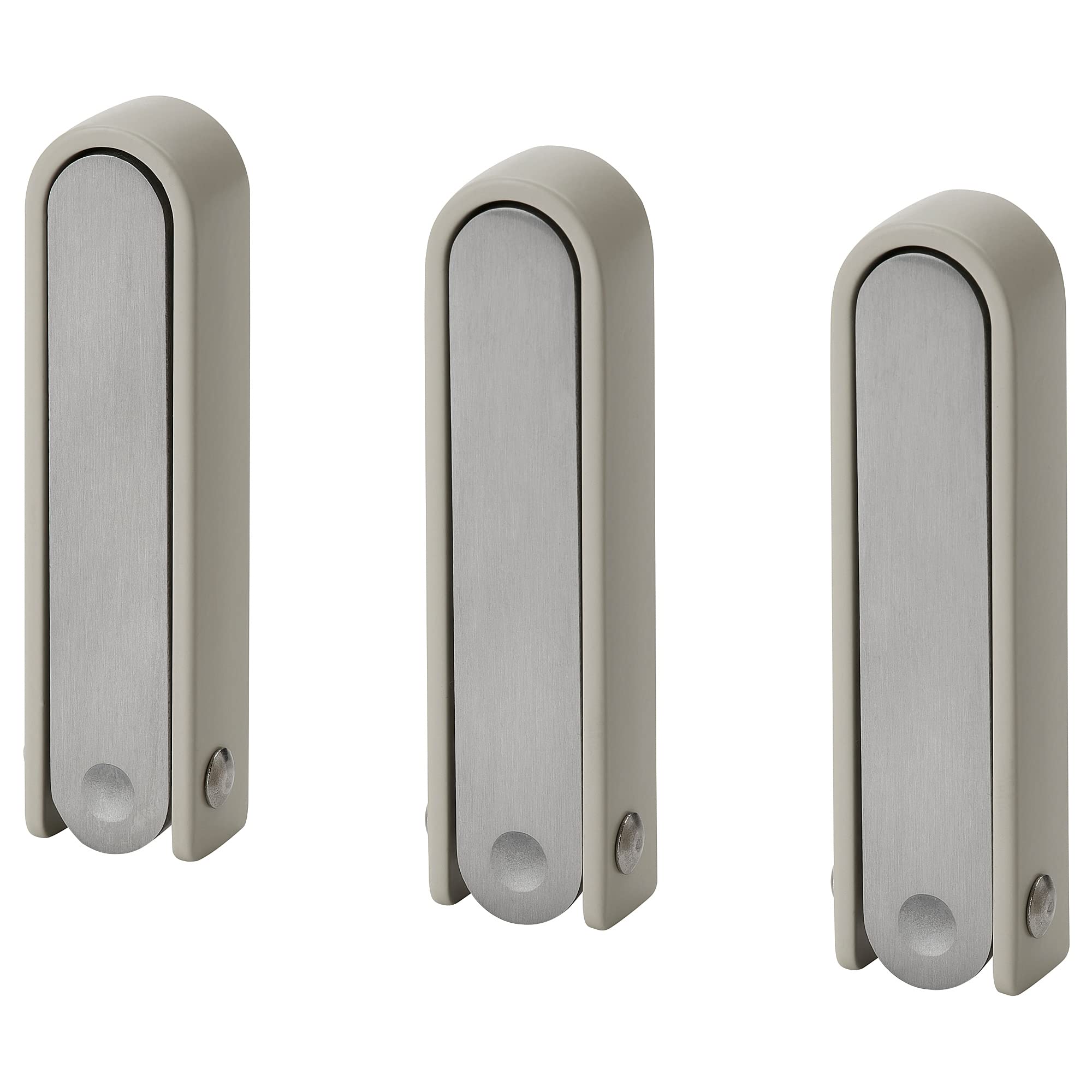 KLYKET Crochet pliable en aluminium beige