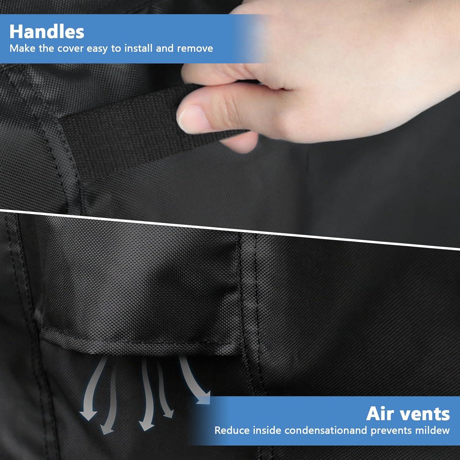 Grill Cover for Blackstone 36 Inch Model 1554 1836 1889 2267 2310 2322 Griddle, Outdoor Waterproof Weather Resistant BBQ Griddle Cover - 65 x 25 x 34 Inch