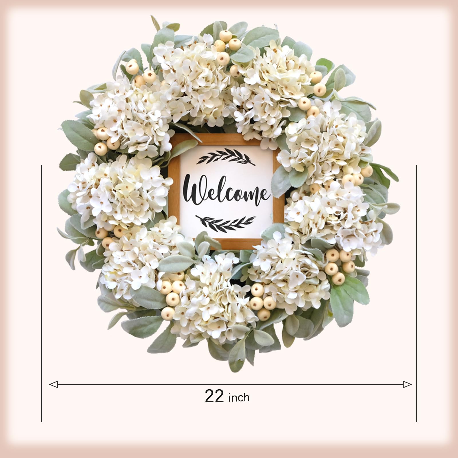 Amazon.com: Year Round Wreaths for Front Door 22 Inch, Spring