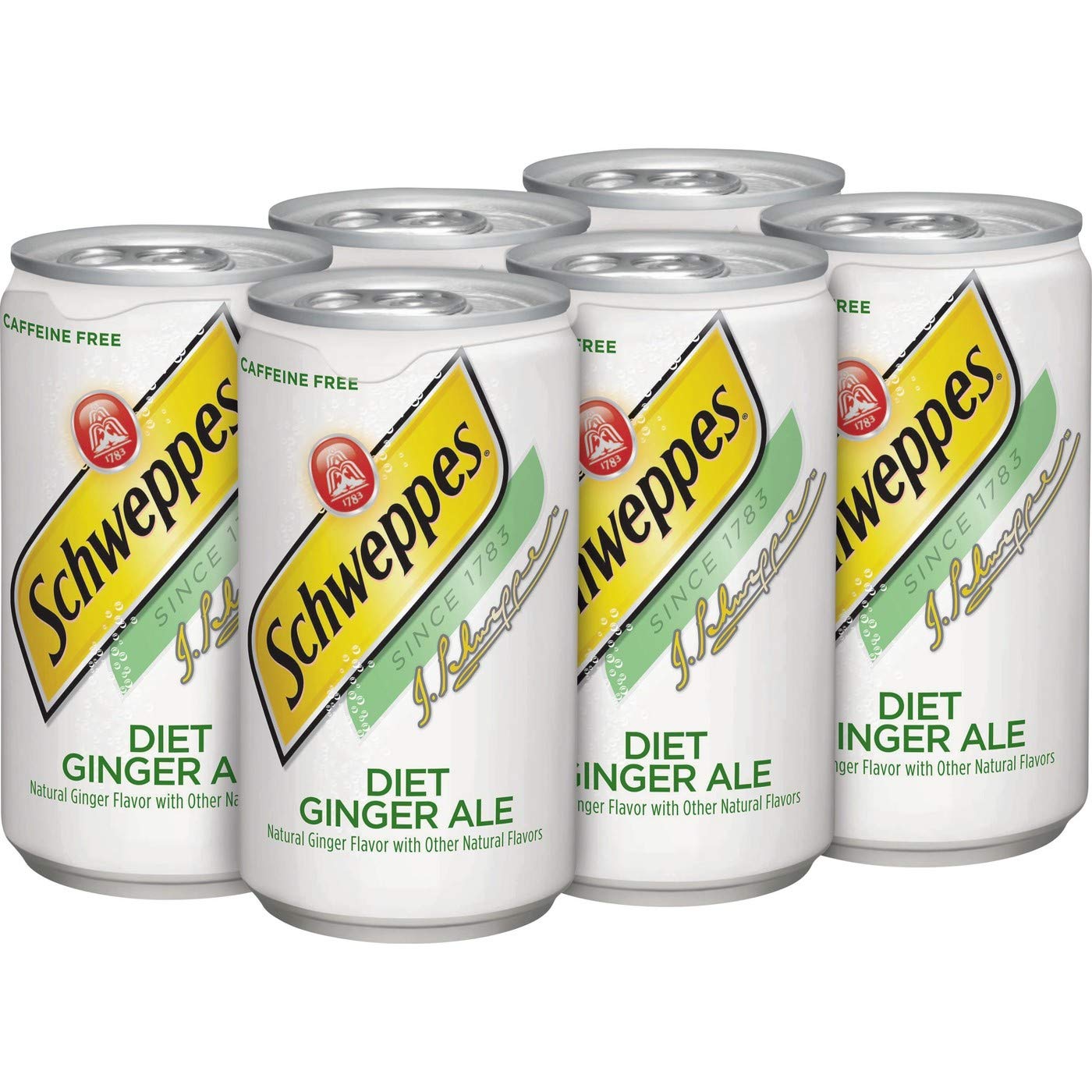 Schweppes Diet Ginger Ale, 12 Fl Oz Cans, 12 Pack