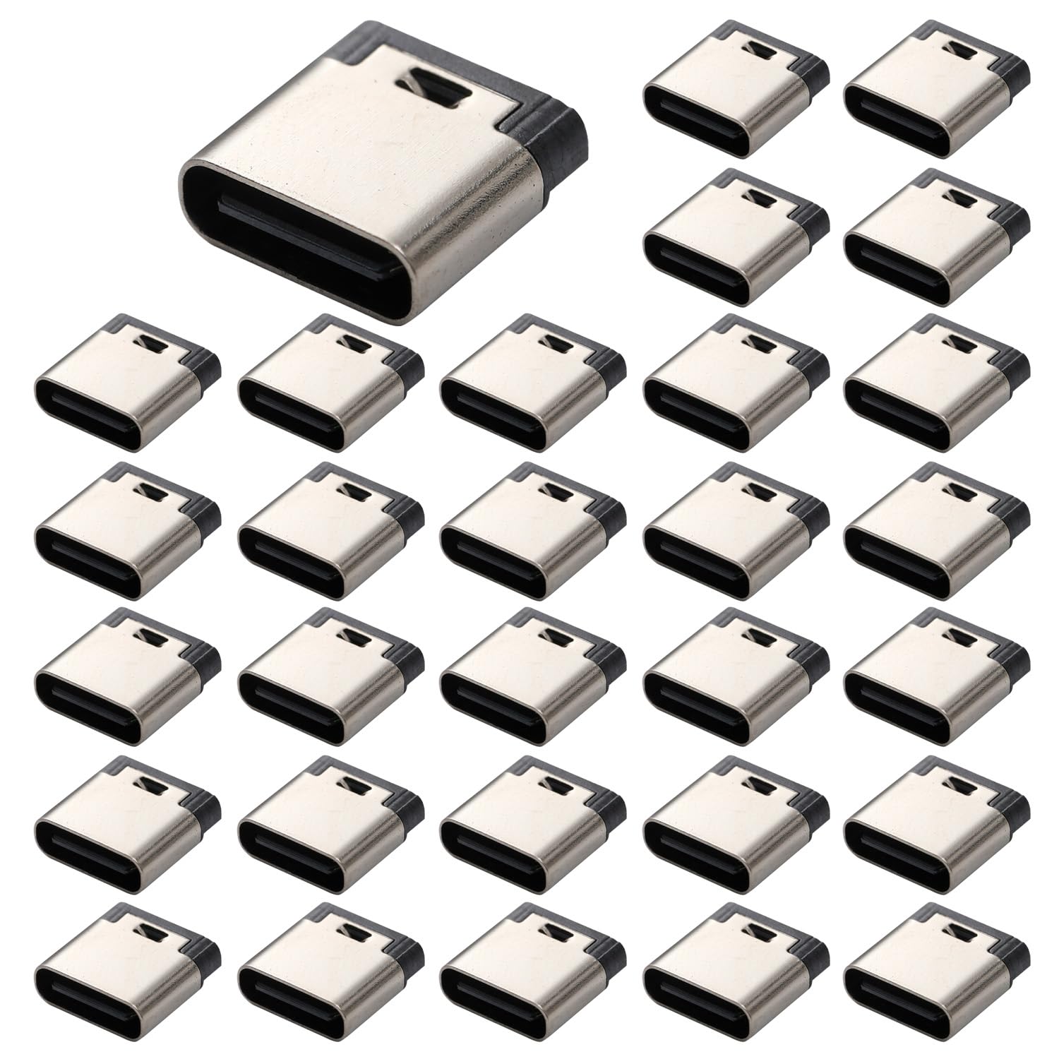 Greluma 30 Stk 8,6 mm lange Typ-C-Buchse, USB-C-Buchse zum Aufladen ...