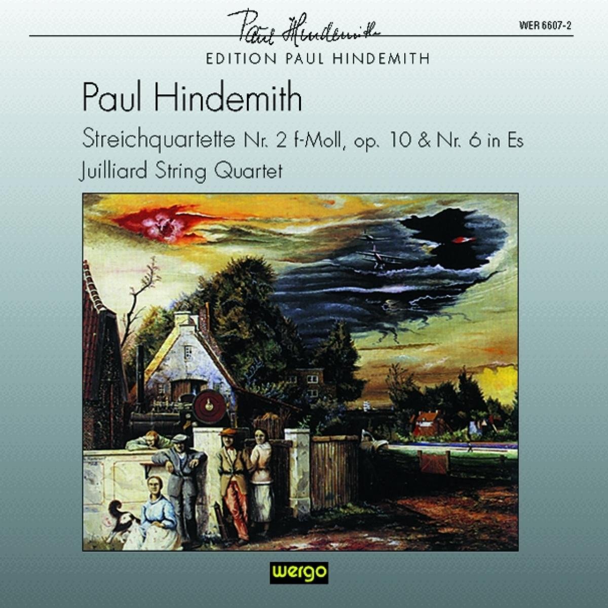 Hindemith: String Quartets Nos 2 & 6