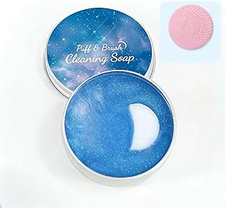 Makeup Brush Cleaner Soap with Silicone,Makeu...