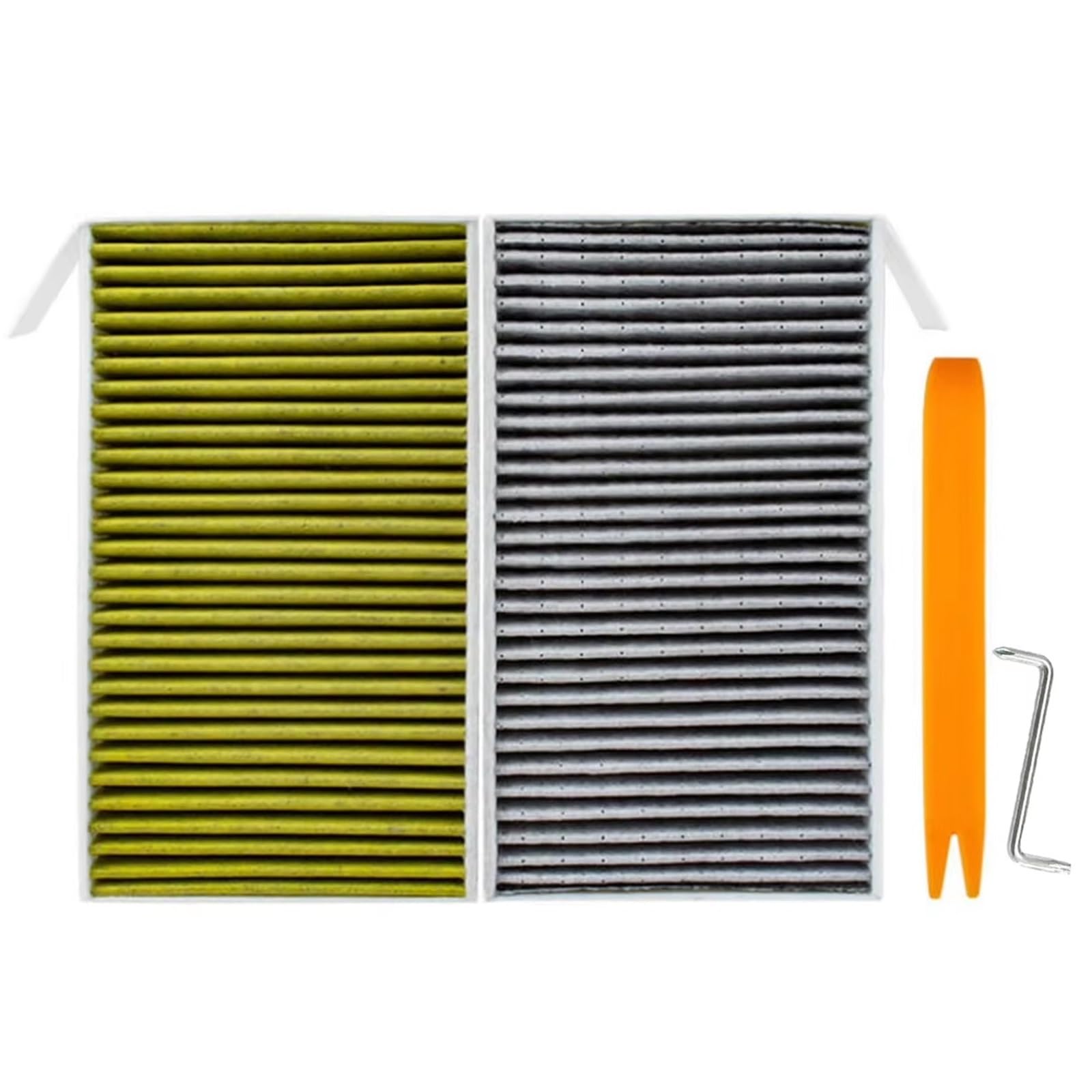 Car Air Filters With Activated Carbon Fit For Tesla Model 3 Model Y Air Conditioning Cabin Filter Air Cleaning Suitable Cabin Air Filter