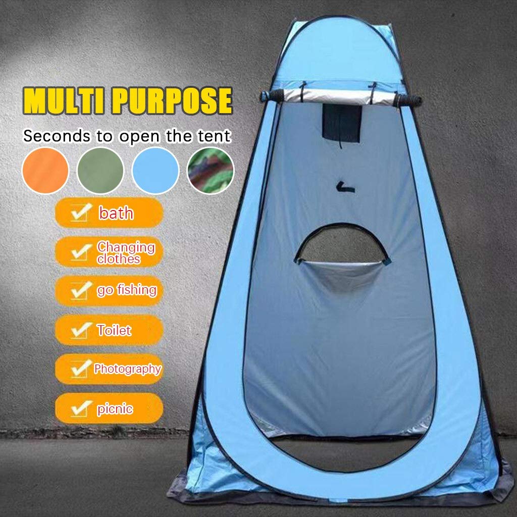 Toilettenzelt Pop Up Zelt for Campingzelt Dusche Sichtschutzzelt for Umkleiden Umkleidekabine Strand Angeln Wandern Tragbares Außentoilettenzelt