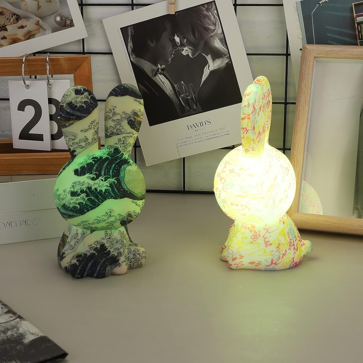 Lámpara de Noche Exquisita para niños, luz Nocturna Recargable por USB, luz para guardería de bebé, lámpara pequeña, luz Nocturna sin Parpadeo