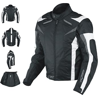 Moto CE Protectors Textile Jacket Jacket Removable Sleeve