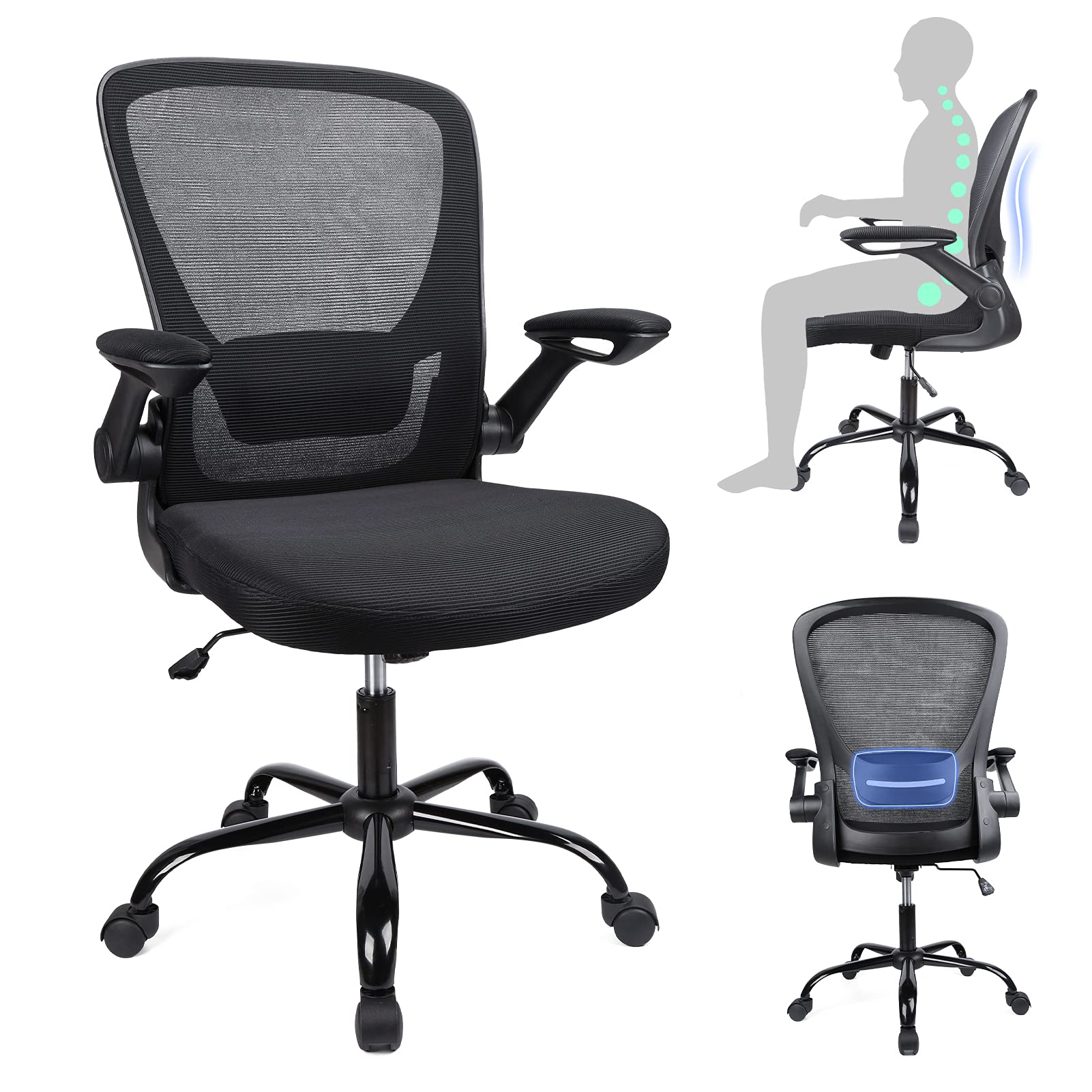 Buy Komene Office Chair Ergonomic Modern Executive Mesh Office Chair